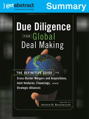 cover image of Due Diligence for Global Deal Making (Summary)